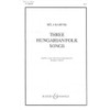 Three Hungarian Folk Songs: choir (SSA) and piano. Partition de