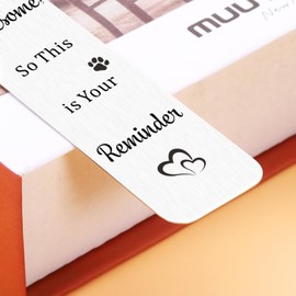 Cat Gifts for Cat Lovers Women, Cat Bookmark for Cat Lovers, Cat Stocking Stuffers, Gifts for People Who Love Cats, Gifts for Book Lovers Women Bookish, Book Accessories for Reading Lovers