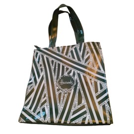 Harrods London Green Vintage Style Eco-friendly Unisex Small Shopping Bag