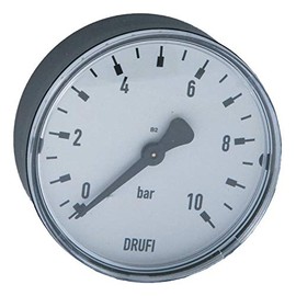 SYR Pressure Gauge, 0-10 bar, for all Drufi models, 231500921