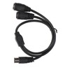 DIN 5 Pin Male to 2 DIN 5 Pin Female