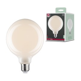 Paulmann 28626 LED Filament Bulb G125 6 W Classic Light Bulb Dimmable Opal 2700 K Warm White E27