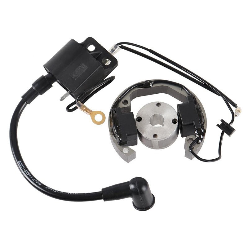 Stator Ignition Coil Stator Rotor Kit works with Flywheel Rotor