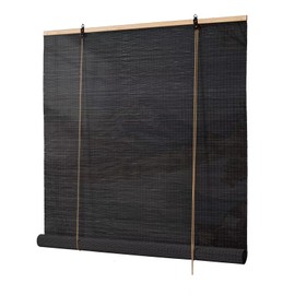 Bamboo Blinds for Interior Windows, Easy to Install Bamboo Shades for Indoor Windows, Custom Roller Shades for Indoor Window and Outdoor Patio, 48" W x 72" H