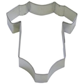 Dress My Cupcake DMC41CC0950SET Onesie Baby Shower Cookie Cutter, 4-Inch, Set of 12