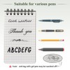 OSDUE Waterproof Paper Pocket Notebook 5 Pack (with a pen),