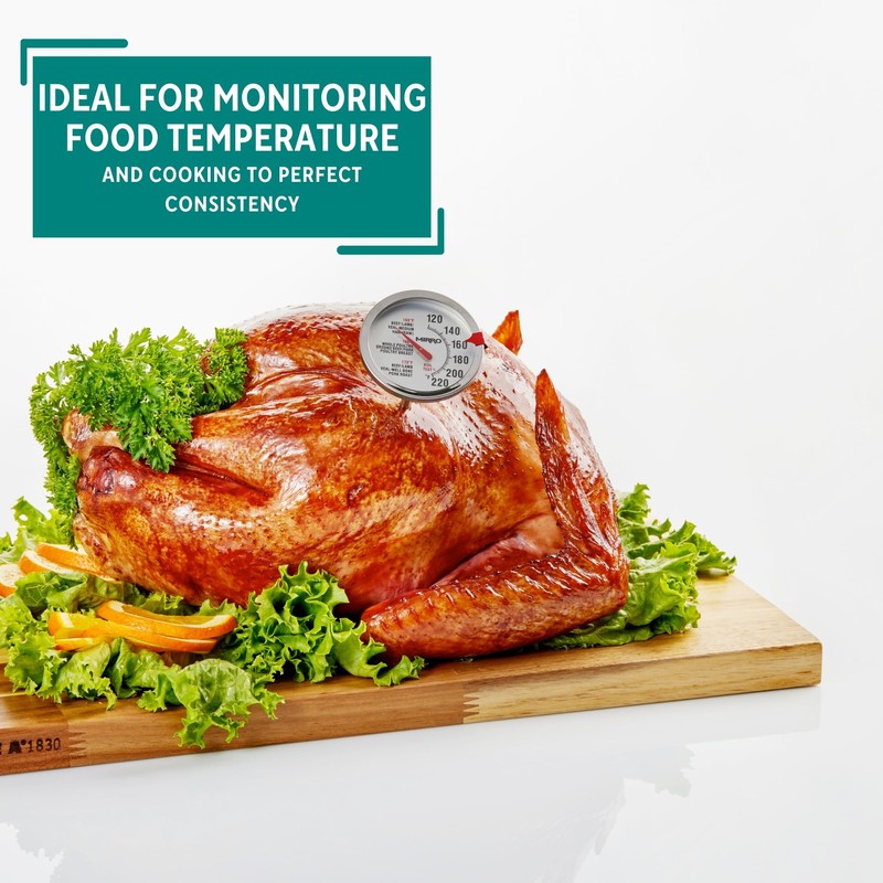MIRRO 5in Stainless Steel Meat Thermometer