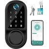Smart Fingerprint Door Lock, Keyless Entry Door Lock with App