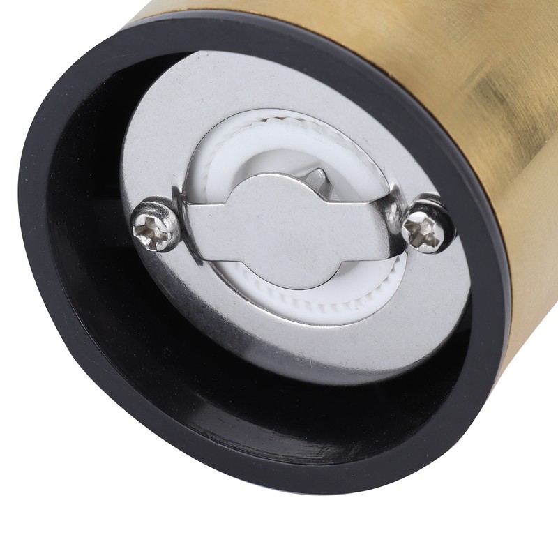 Stainless Steel Pepper Mill Manual Faucet Valve Shape Black Pepper