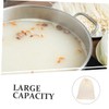 Ipetboom 20pcs Reusable Drawstring Bags Cheesecloth Filter Bags for Cooking