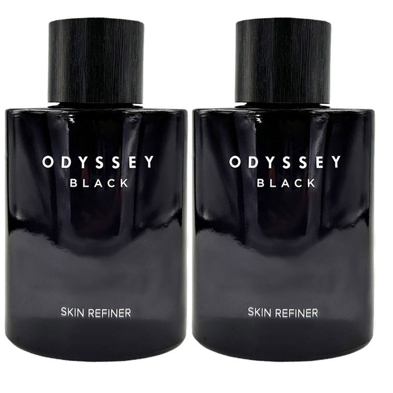 Odyssey Black Skin Refiner for Men 130ml x 2 /