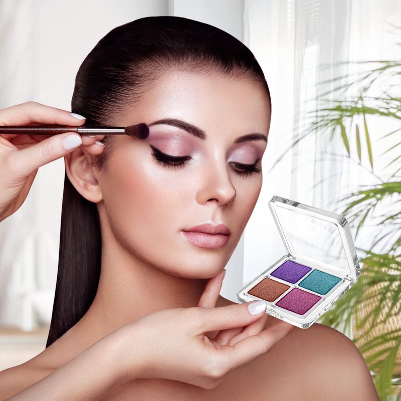 Beaupretty 4 piezas de paleta de sombras de ojos vacías