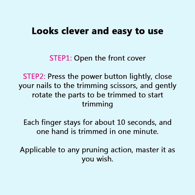 Electric Baby Nail Clipper Automatic Nail Clippers Children Nail Trimmer
