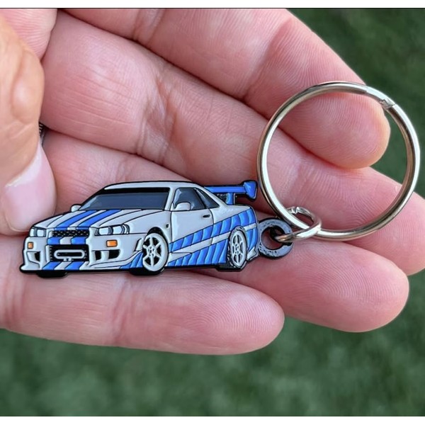 SR1 Performance Paul Walker's Skyline R34 GTR V-Spec - Llavero