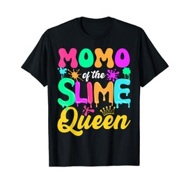 Momo Of The Slime Queen Birthday Party Decorations T-Shirt