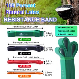 Pull Up Assistance Bands System,2-in-1 Door Anchor Adjustable Strap,Assisted Pull Up Resistance Bands,Home Powerlifting Workout