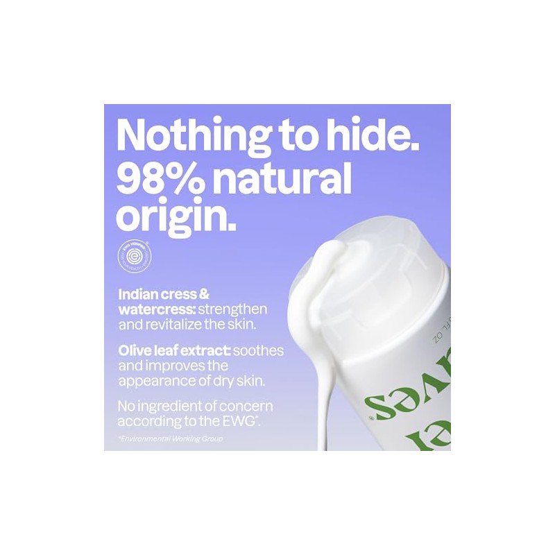 ATTITUDE Attitude Natural Nourishing Body Cream: EWG Verified, Hypoallergenic &