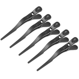 PACKOVE 5Pcs Hairdressing Clips Premium Hair Positioning Barrettes for Salon Home Use Non Slip Grip Haircut Clips for All Hair Types for Styling DIY