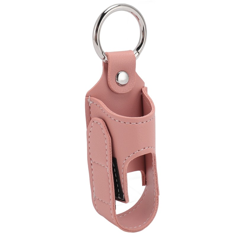 2pcs Asthma Inhaler Holder Portable Storage Protective PU Leather Asthma