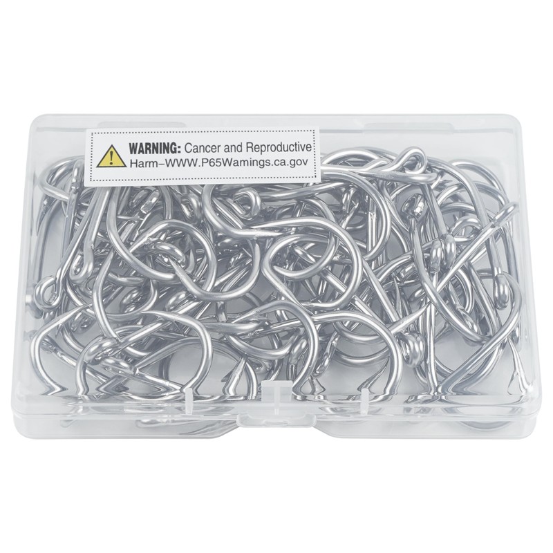Live Bait Fishing Hooks Saltwater,45pcs Catfish Circle Hooks Stainless Steel