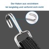 Pack of 4 Wide Luggage Straps Adjustable Elastic Straps with