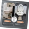Tofficu Dual Flush Toilet Button Kit Replacement Push Button for