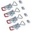 Set of 4 Adjustable Eccentric Lock 70 - 81 mm