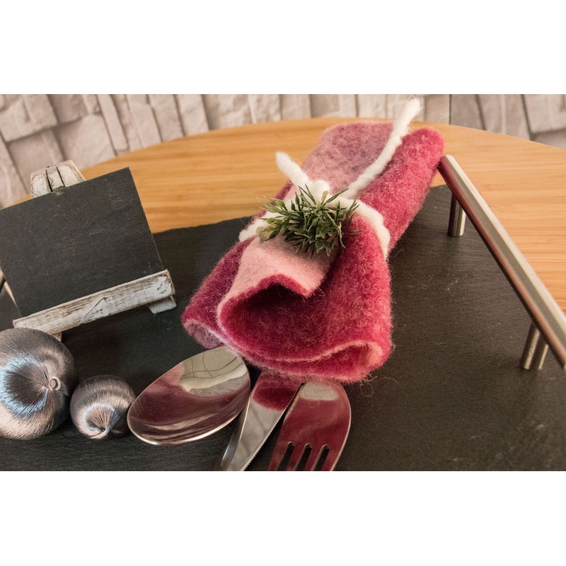 KragoART Wool Cord, Wool Cord 7 mm Wide on 20