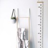 Wall-Mounted Fabric Height Chart Tape Measure for Interior Decor Accessory