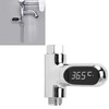 Shower Thermometer Aluminum LED Digital Shower Thermometer for Home Bathroom