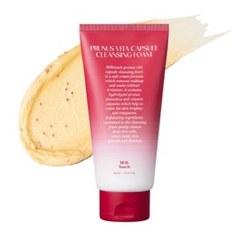 Milk Touch Western Plum Bitapsule Cleansing Foam Plum Face Wash