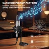 PROAR Studio Microphone, Professional Cardioid XLR Condenser Recording Mic Voice