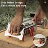 Portable Camping Table Heat Shield Gas Stove Stand Windshield Camping