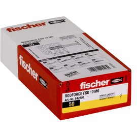 fischer Rodforce Fgd 10 M6 Threaded Dowels Pack of 50