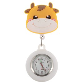 Hemobllo Fob Clip On Watch Retractable Buckle Pocket Watch Delicate Cartoon Hook Hanging Watch