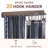Mkono 2 Packs Tie Rack Wall Mounted Belt Hanger Holder