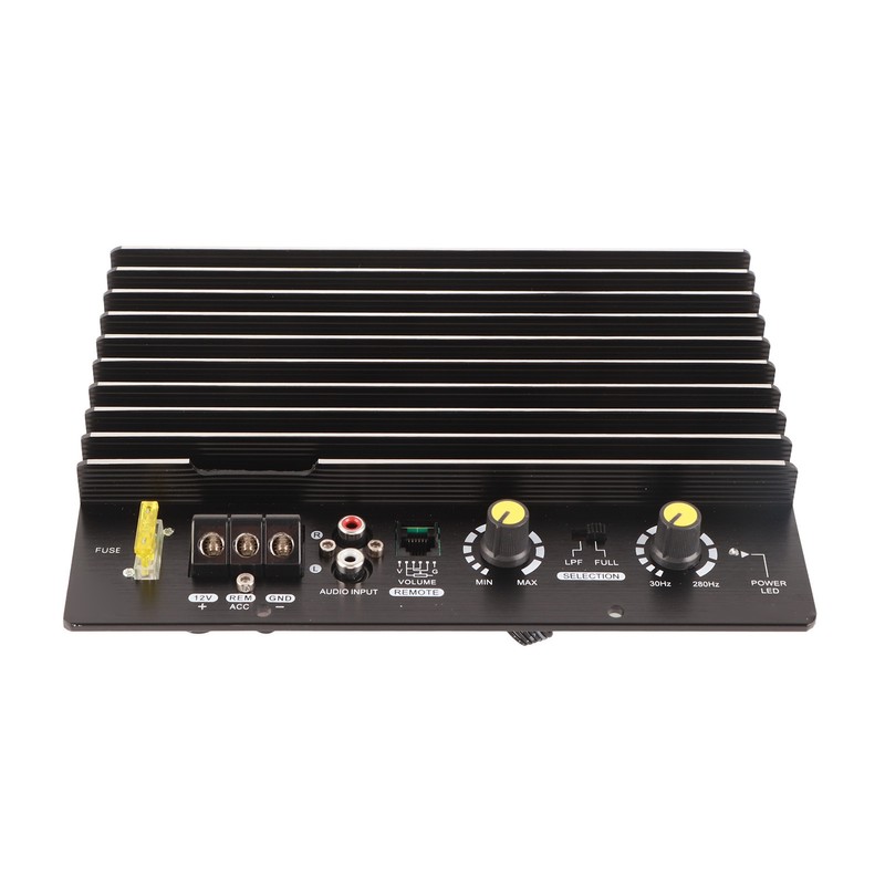 Car Amplifier Board 1000W High Power Aluminum Alloy Bass Subwoofer