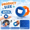 Pet Hair Remover Washing Machine – 8PK Laundry Lint Catcher
