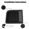 Front Bumper Grille Insert Bezel Cover Replacement (LH + RH)