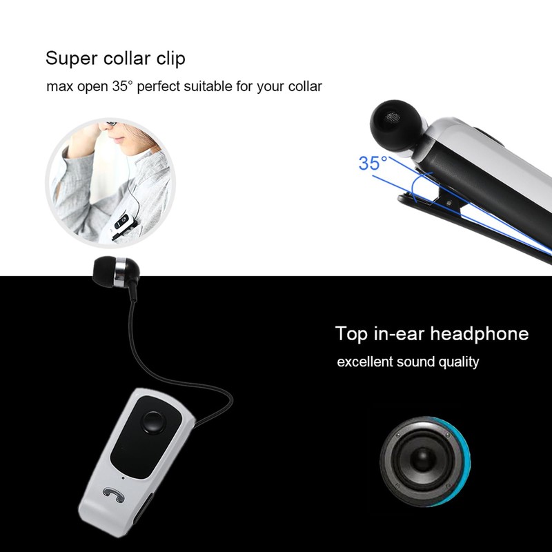 Docooler Stereo Kopfhörer F920 Wireless Bluetooth 4.0 Freisprech-Kopfhörer Vibrating Alert