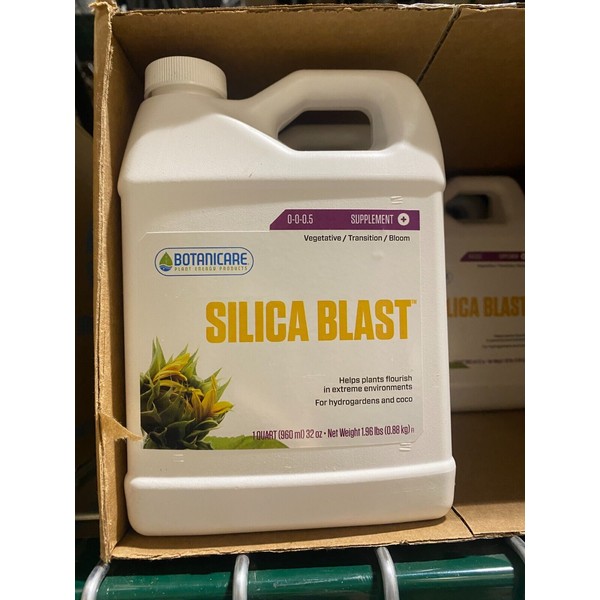Botanicare Silica Blast 32 oz Quart - silicate hydroponics nutrient supplement