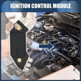 INFINAUTO Ignition Control Module, Inner Ignition Module Control Unit No.1894308 for Pontaic Firebird V8 4.9L 1980-1981 for GMC Safari V6 4.3L 1 ABS Black, 1 Pc