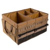 Tongketec Large Truck Bed Organizer, Trunk Organizer With Lid For