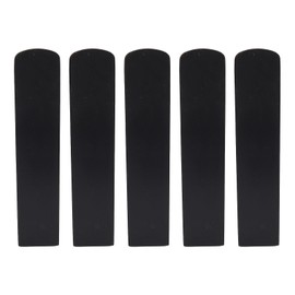 5 Pcs 2.5 Bb Soprano Saxophone Reeds Resin Reeds for Beginners Professionals Practice Performance
