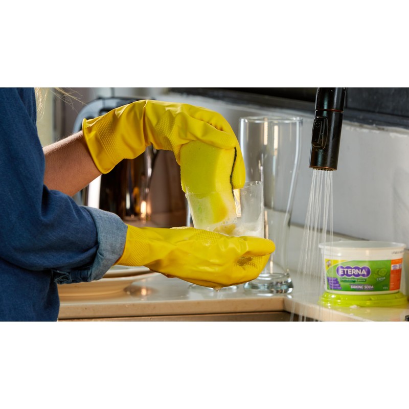 ETERNA Multitasking Gloves, Size L, Gloves for Kitchen, Laundry and