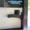 WanDwel Aluminum RV Screen Door Latch Handle Replacement Kit (Right