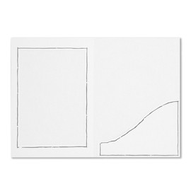 WEBAFI Sales Folders 2-Sided Photo Portrait Folders Photo Folders Leporellos Mount and Insert Pocket (Gold Edge, Pack of 30, 13 x 18 cm)