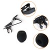 AUGSUN 18Pcs Lapel Microphone Clips Replacement Kit, 6Pcs Lavalier Mic