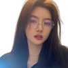 [88flix] Rimless Glasses, Korea, Blue Light Cut Date, Women's, Rimless,