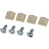 Dorman 49258 License Plate Screw Kit, 4 Pack Universal Fit